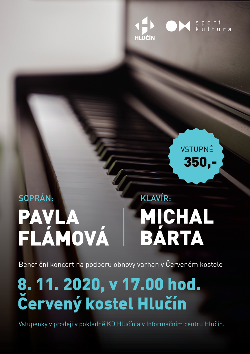 Benefiční koncert na podporu varhan v Červeném kostele - PAVLA FLÁMOVÁ a MICHAL BÁRTA 