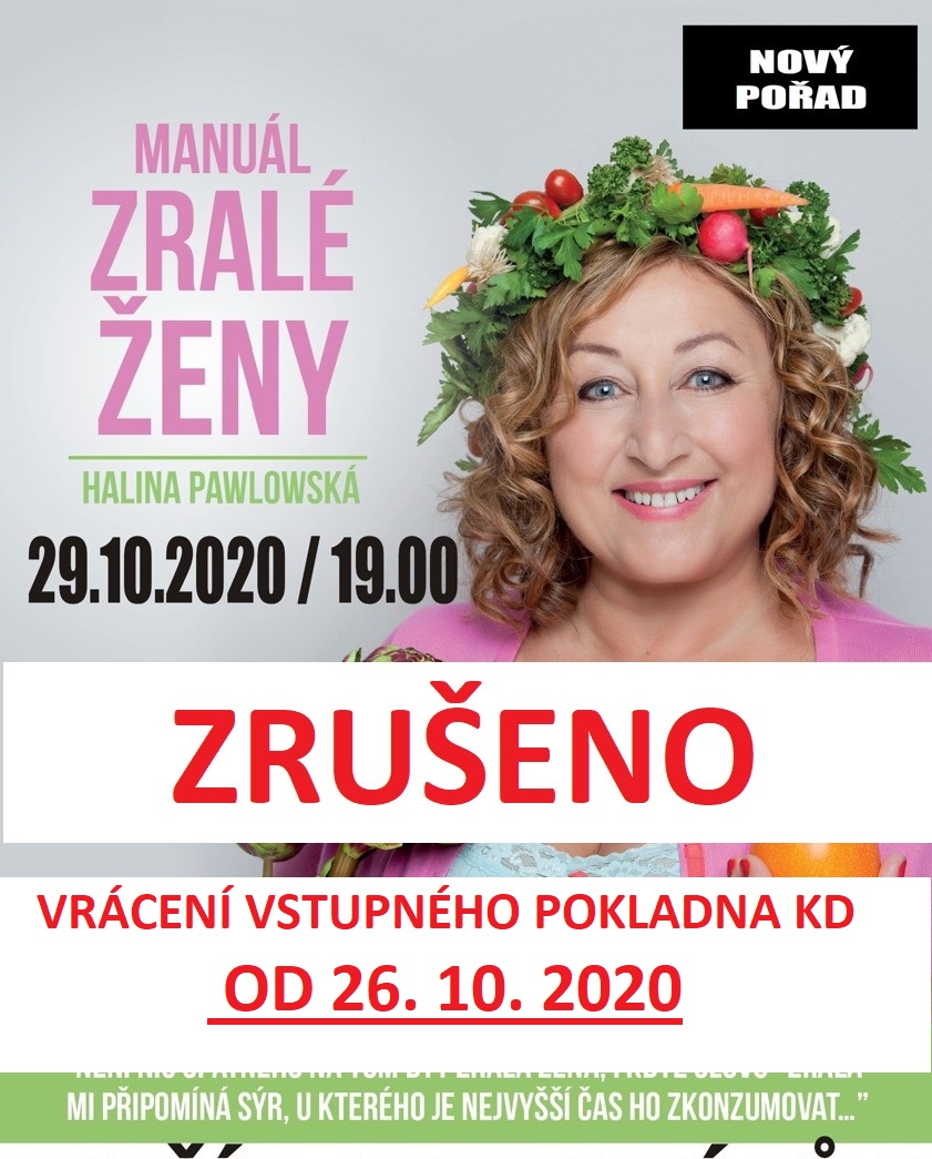 Zrušená představení, koncerty a jiné. Zrušená představení, koncerty a jiné.