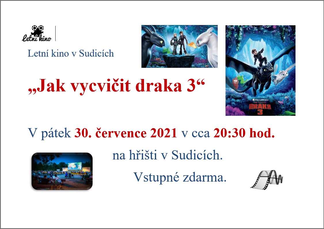 Letní kino - JAK VYCVIČIT DRAKA 