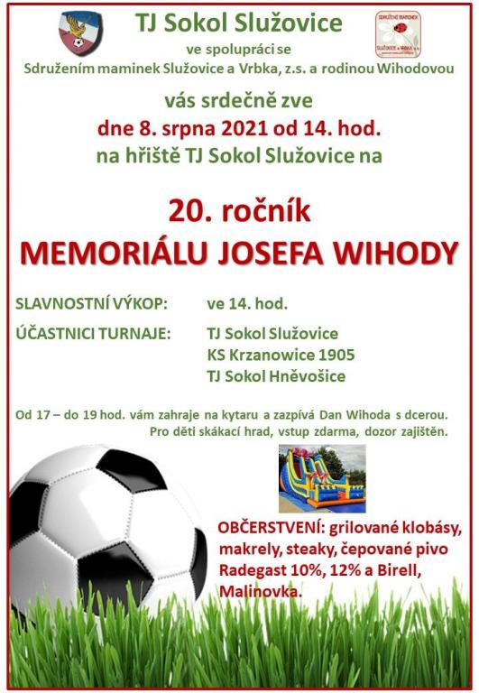 20. ročník memoriálu Josefa Wihody 