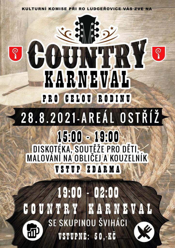 Country karneval pro celou rodinu 