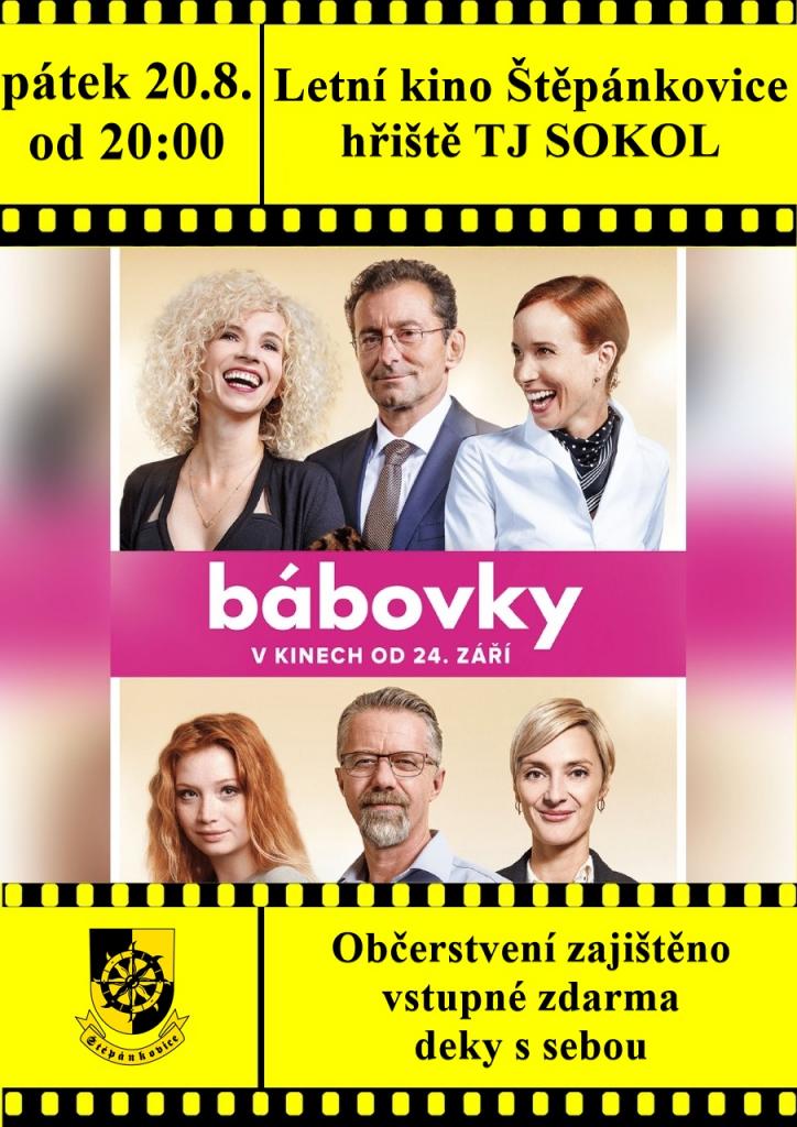 Letní kino - BÁBOVKY 