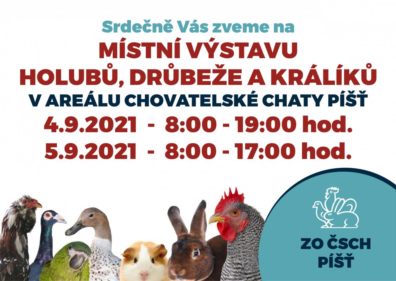 Místní výstava holubů, drůbeže a králíků