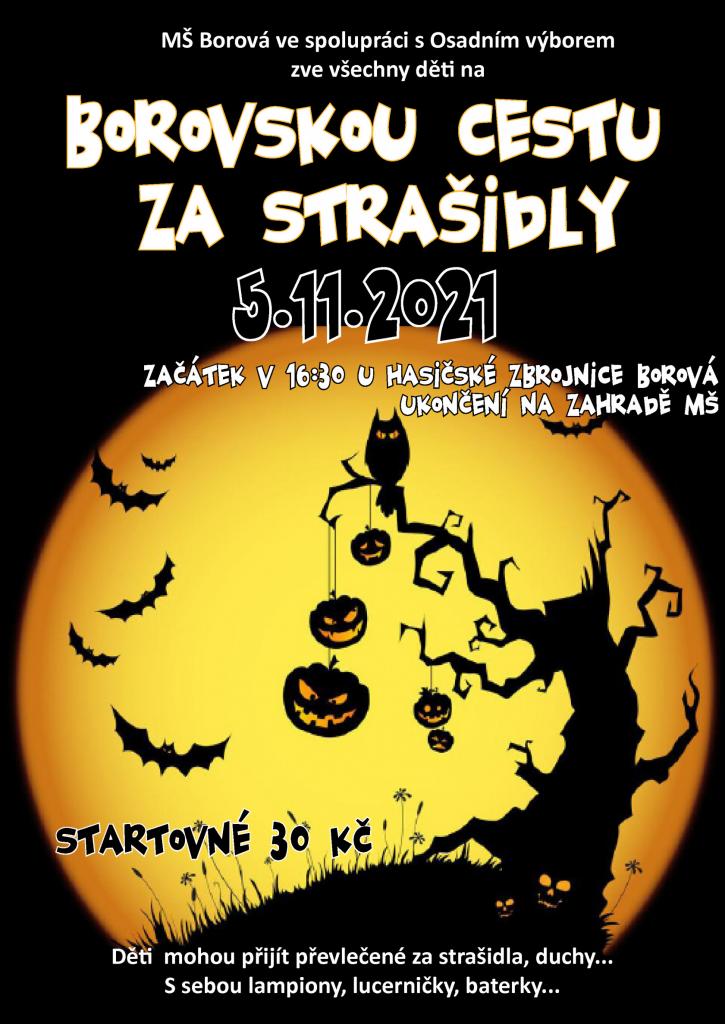 Borovská cesta za strašidly 