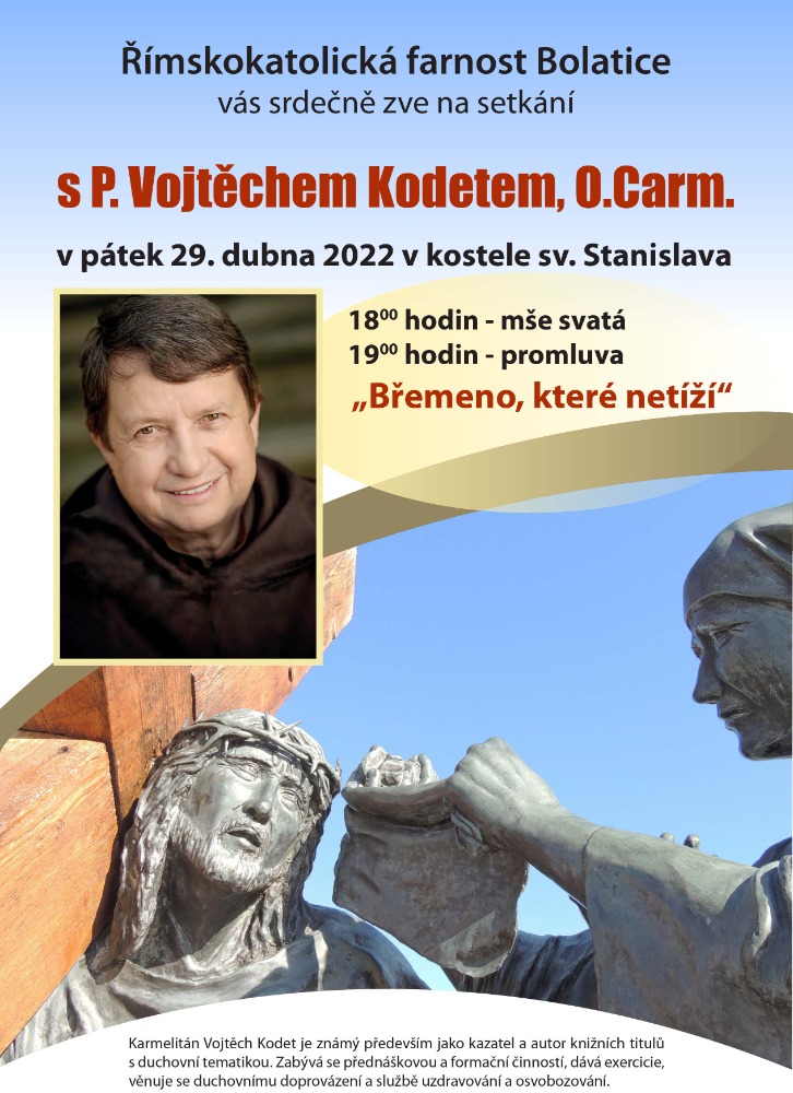 Setkání s P. Vojtěchem Kodetem 