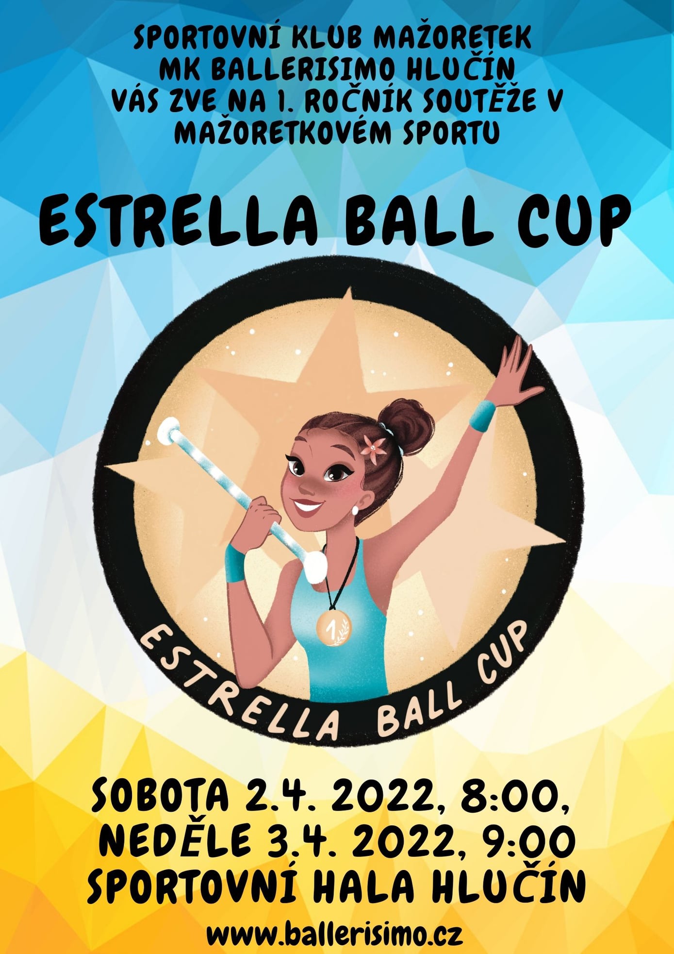 Hlučín bude hostit mezinárodní soutěž mažoretek Estrella Ball cup!