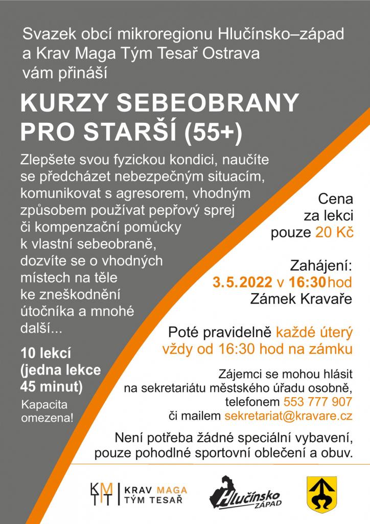 Kurzy sebeobrany pro starší (+55)