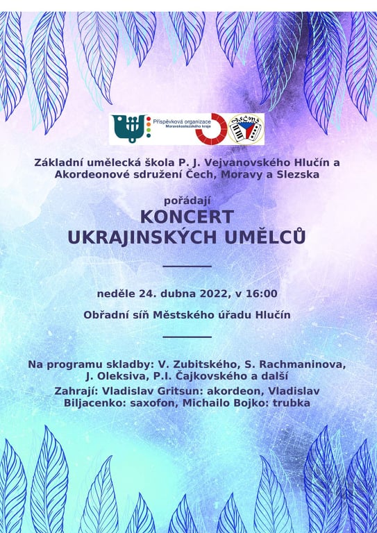 Koncert Ukrajinských umělců 