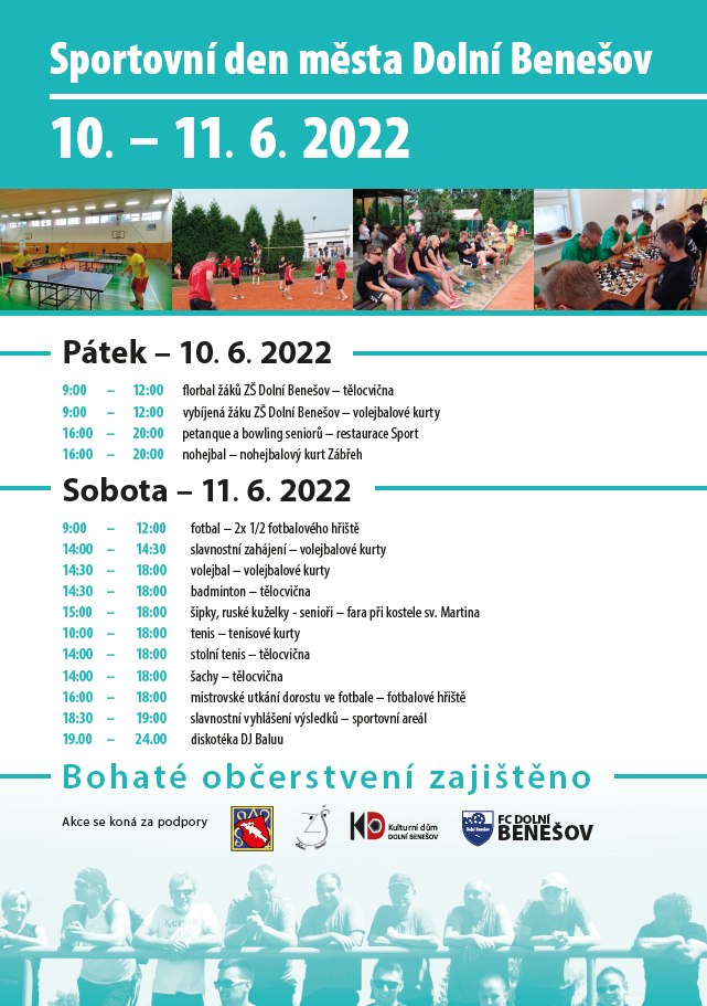 Sportovní den města Dolní Benešov 