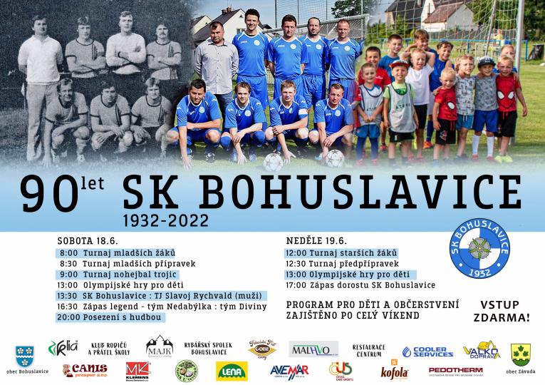 90. let SK Bohuslavice 