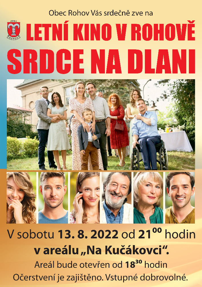 LETNÍ KINO - SRDCE NA DLANI