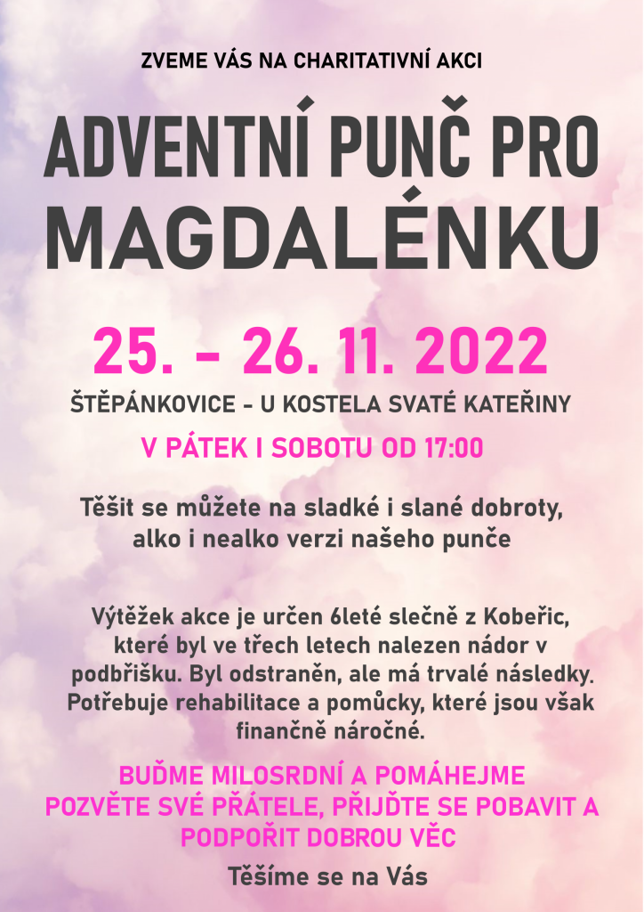 Adventní punč pro Magdalénku 