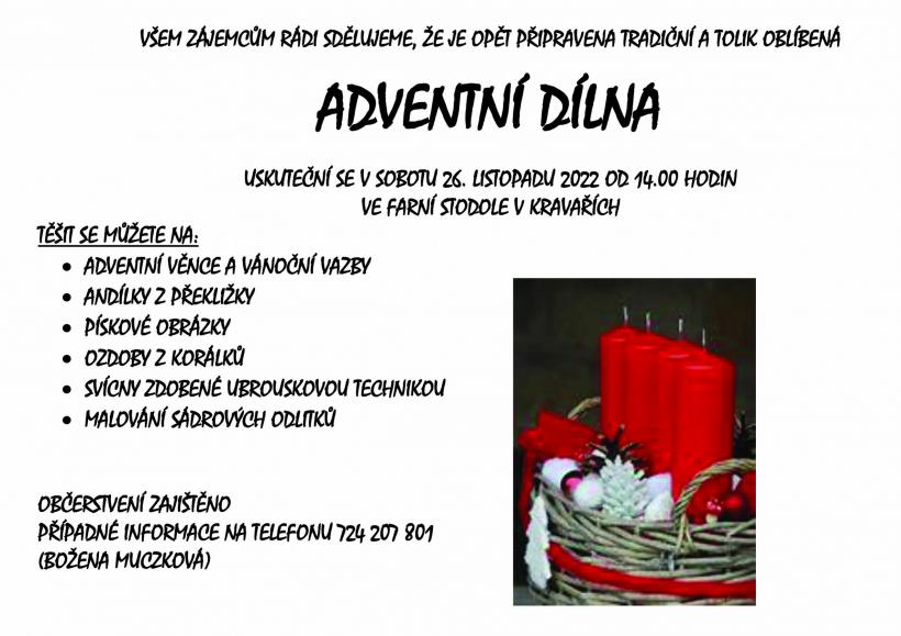 Adventní dílna 