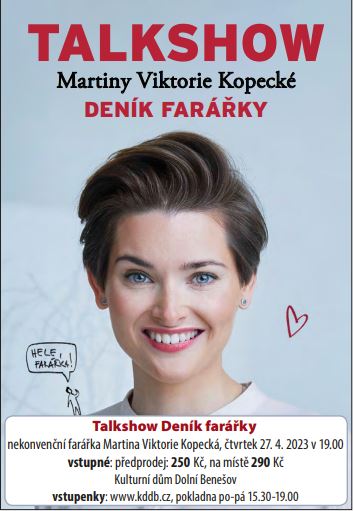 TALKSHOW Martiny Viktorie Kopecké 