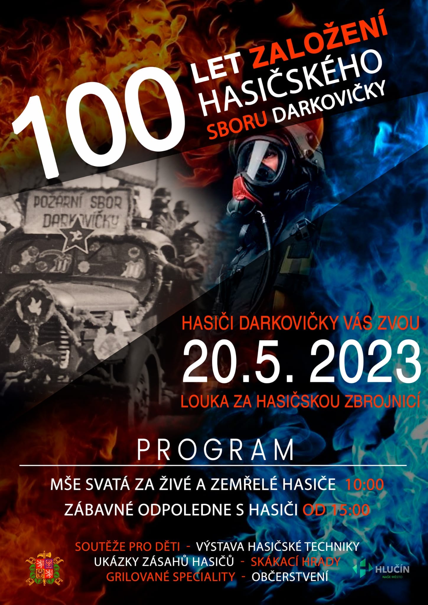 100. let založení hasičského sboru Darkovičky 