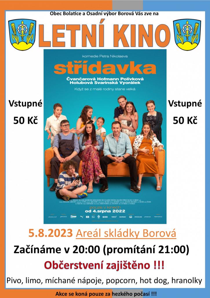 Letní kino - STŘÍDAVKA