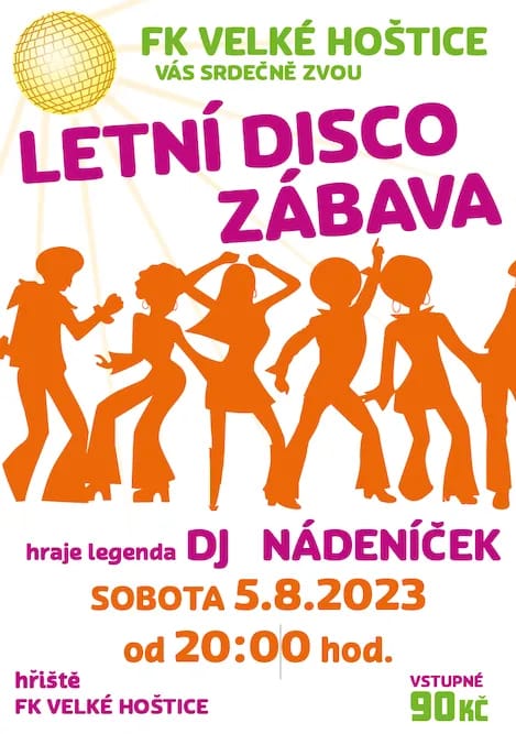 Letní disco zábava 