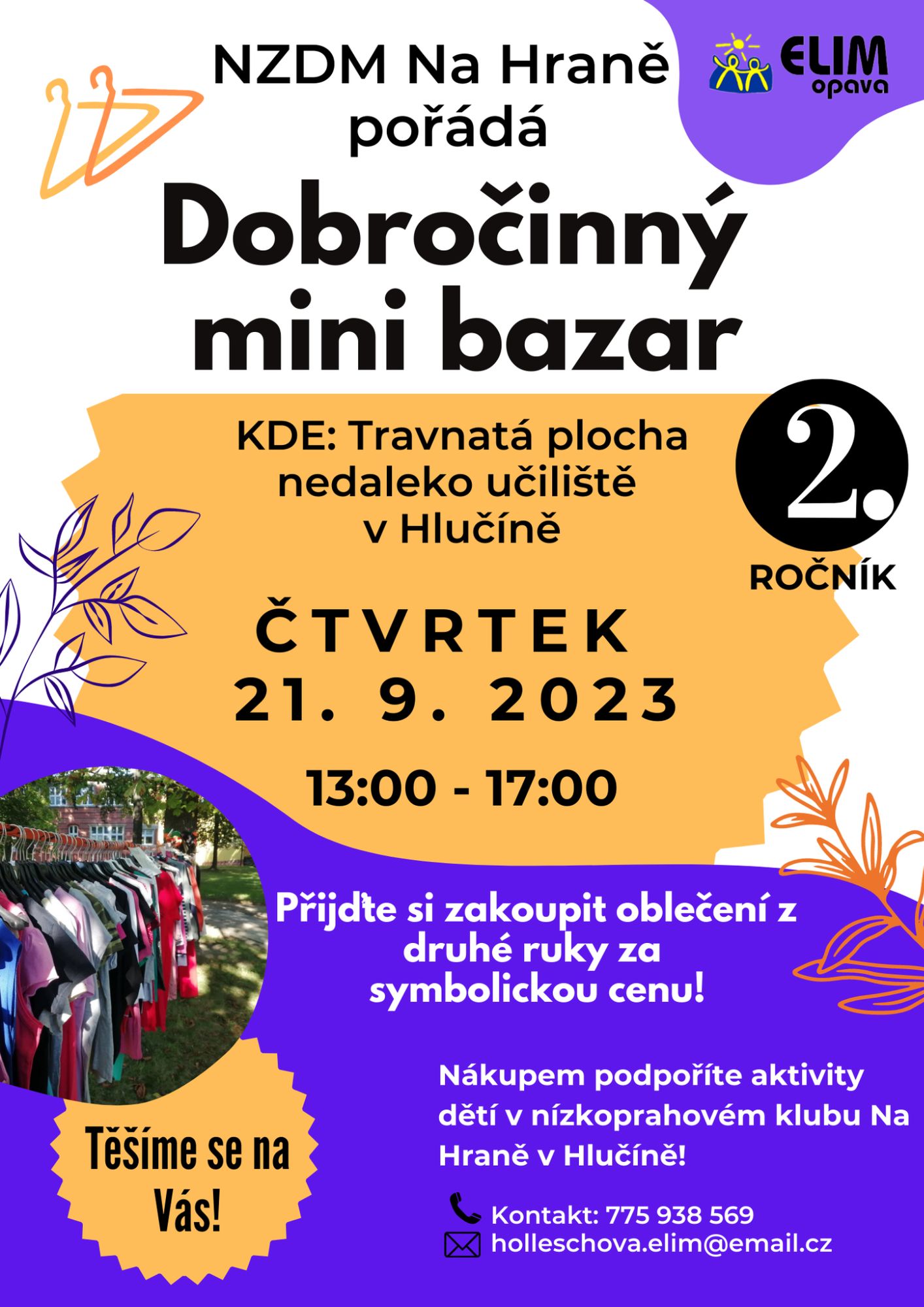 DOBROČINNÝ MINI BAZAR