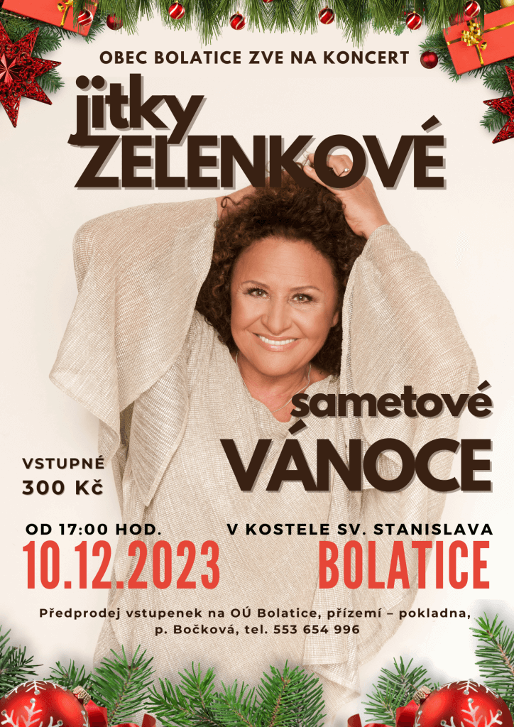 Koncert Jitky Zelenkové 