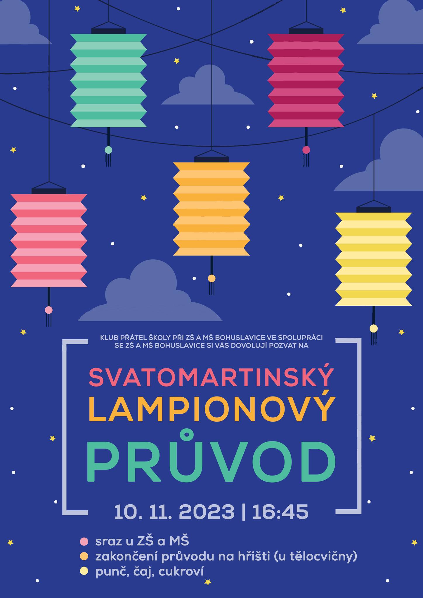 Svatomartinský lampionový průvod