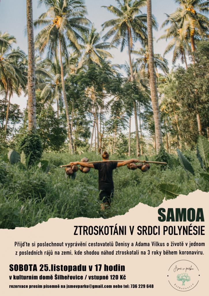 SAMOA ZTROSKOTÁNÍ V SRDCI POLYNÉSIE