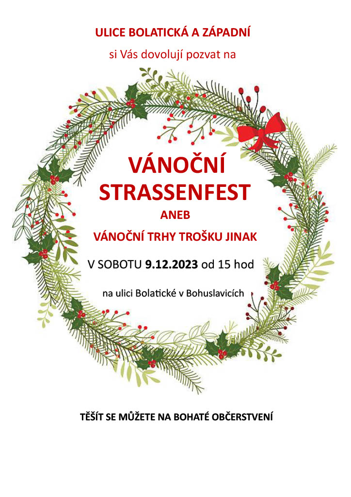 Vánopční strassenfest 