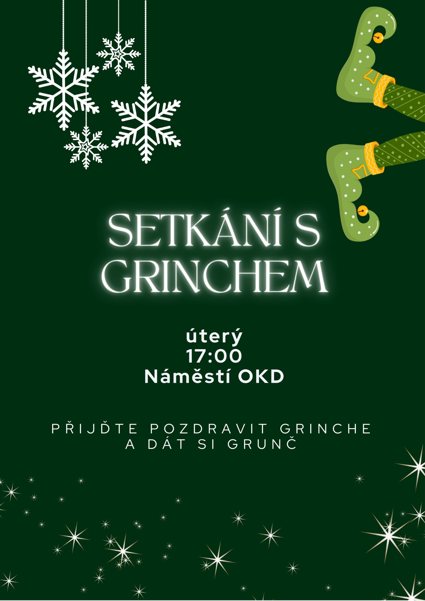 SETKÁNÍ S GRINCHEM