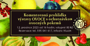 Komentovaná prohlídka výstavy OVOCE s ochutnávkou ovocných pokrmů 