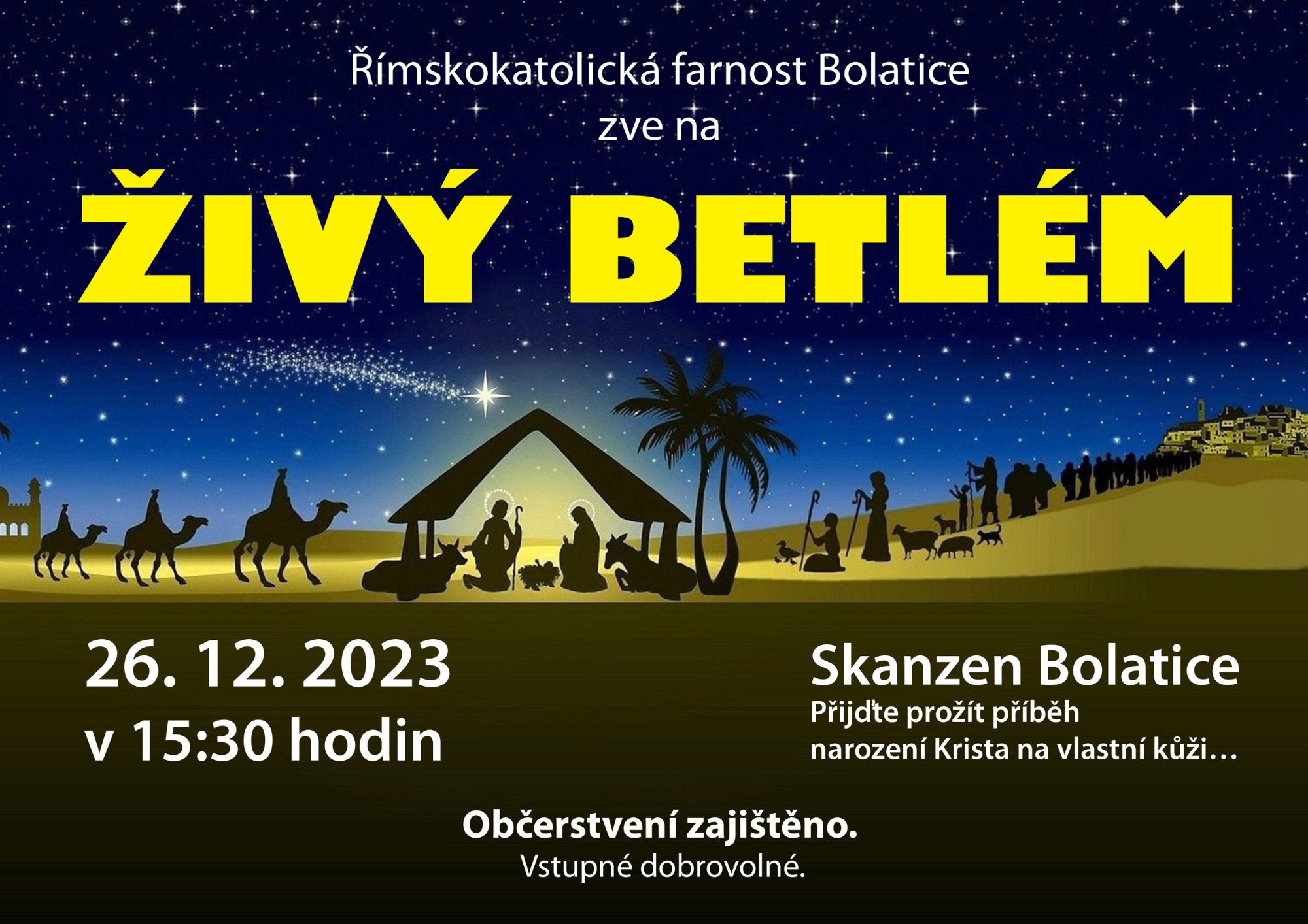 Živý betlém