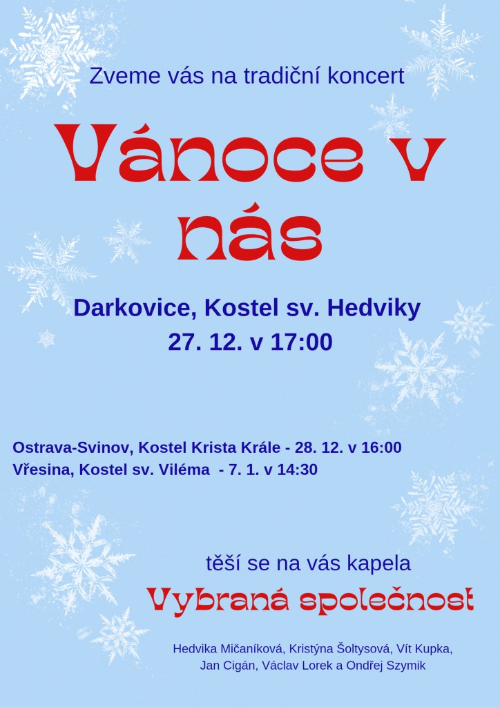 Koncert - "Vánoce v nás"