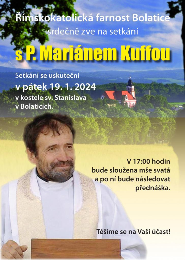 Setkání s P. Mariánem Kuffou