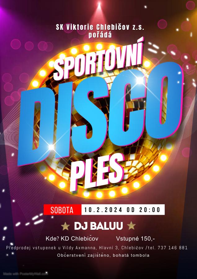 Sportovní DISCO ples