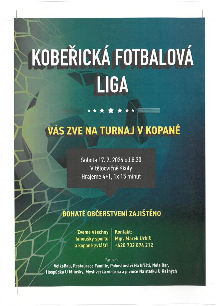 KOBEŘICKÁ FOTBALOVÁ LIGA