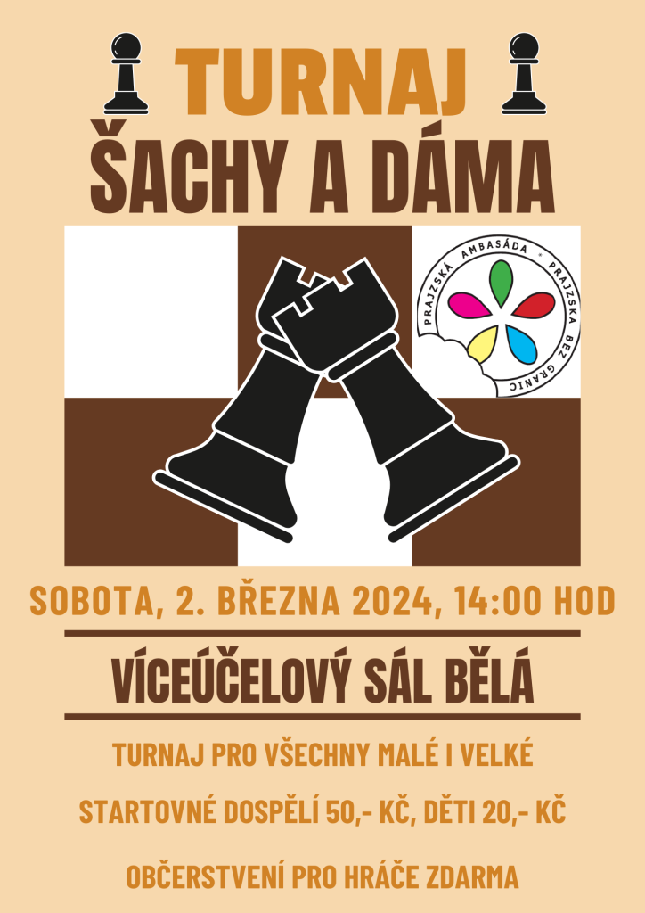 Turnaj šachy a dáma