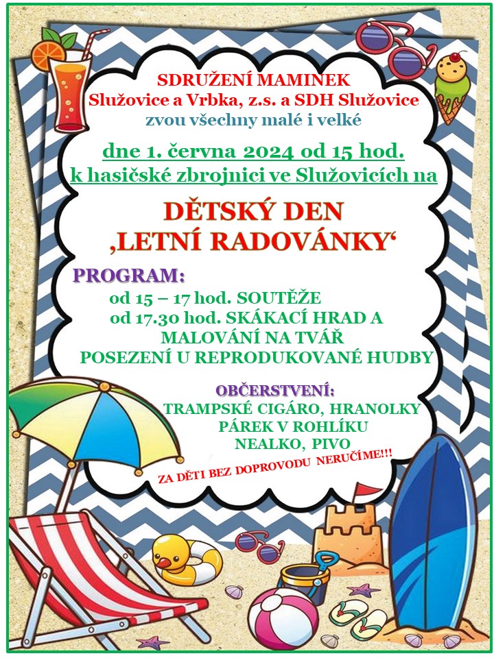 DĚTSKÝ DEN SLUŽOVICE