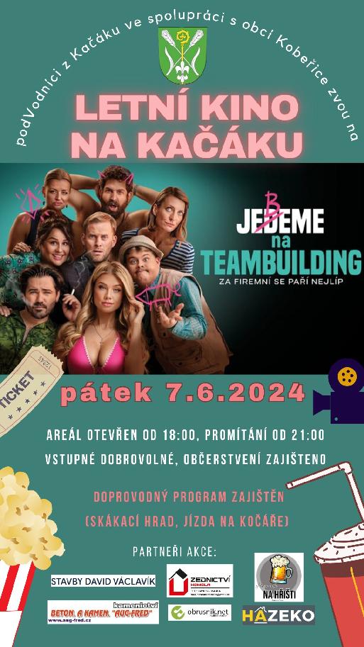 LETNÍ KINO NA KAČÁKU
