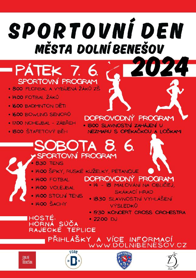 SPOTROVNÍ DEN MĚSTA DOLNÍ BENEŠOV