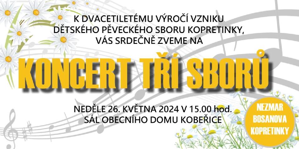 KONCERT TŘÍ SBORŮ