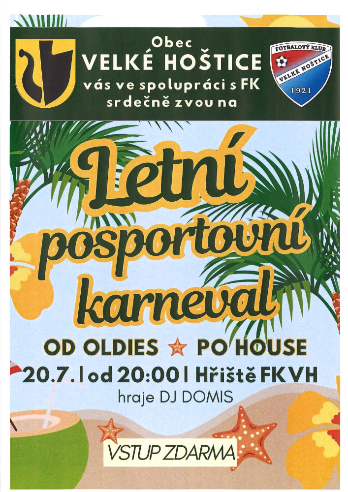 LETNÍ POSPORTOVNÍ KARNEVAL 