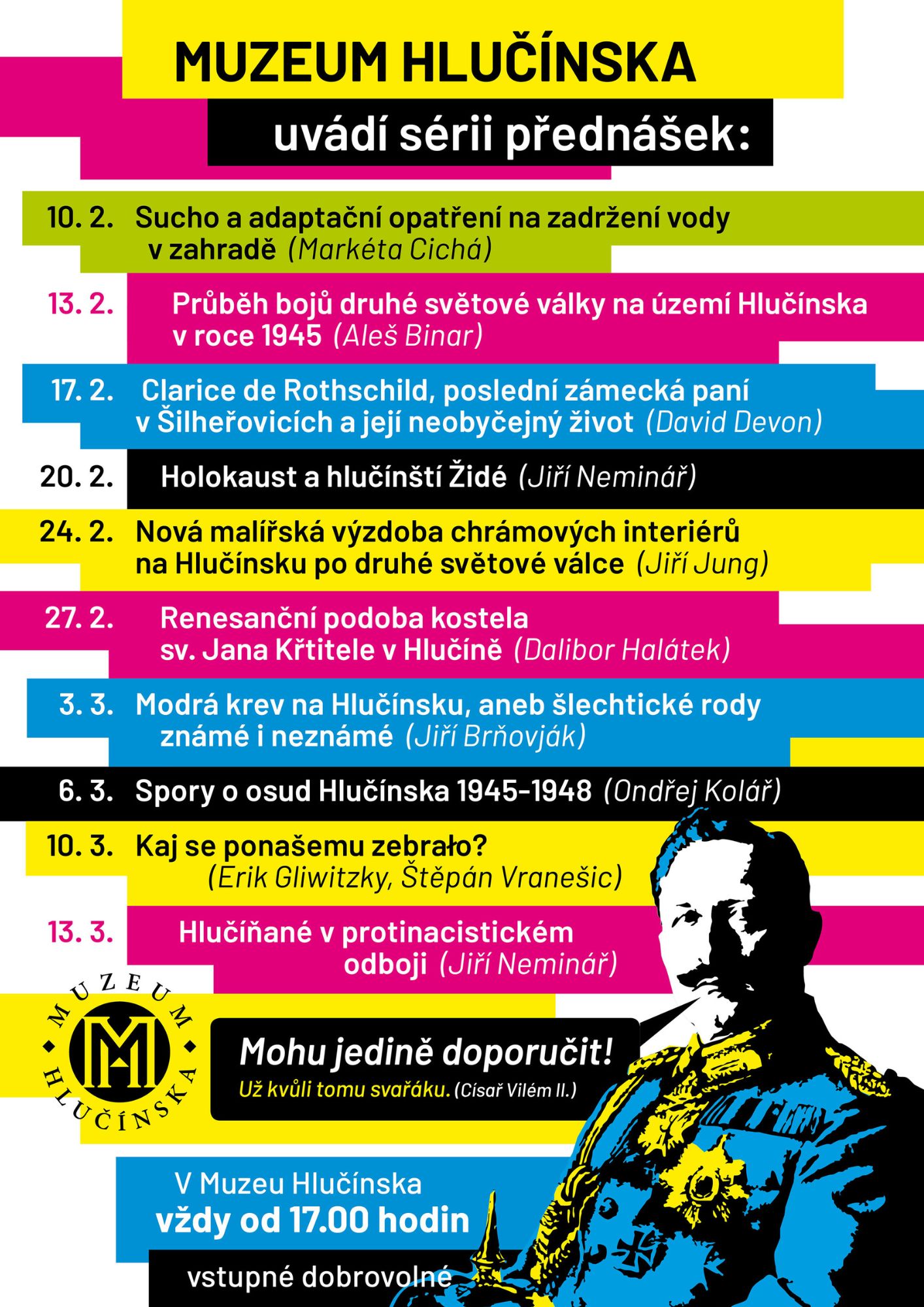 Série přednášek v Muzeum Hlučínska