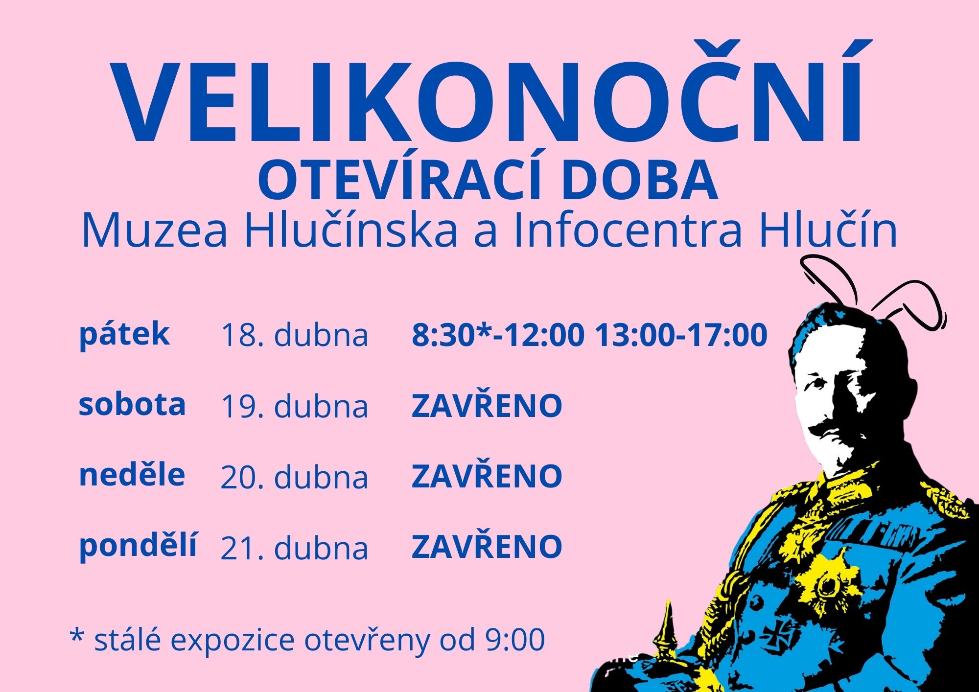 Velikonoční otevírací doba Informačního centra a Muzea Hlučínska