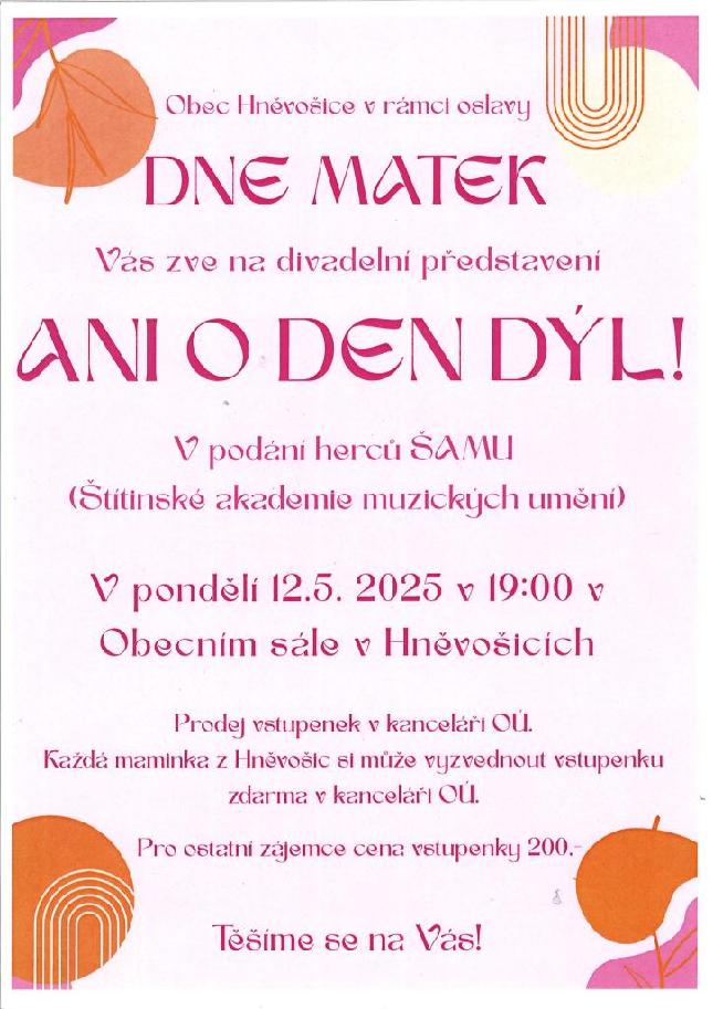 ANI O DEN DÝL!