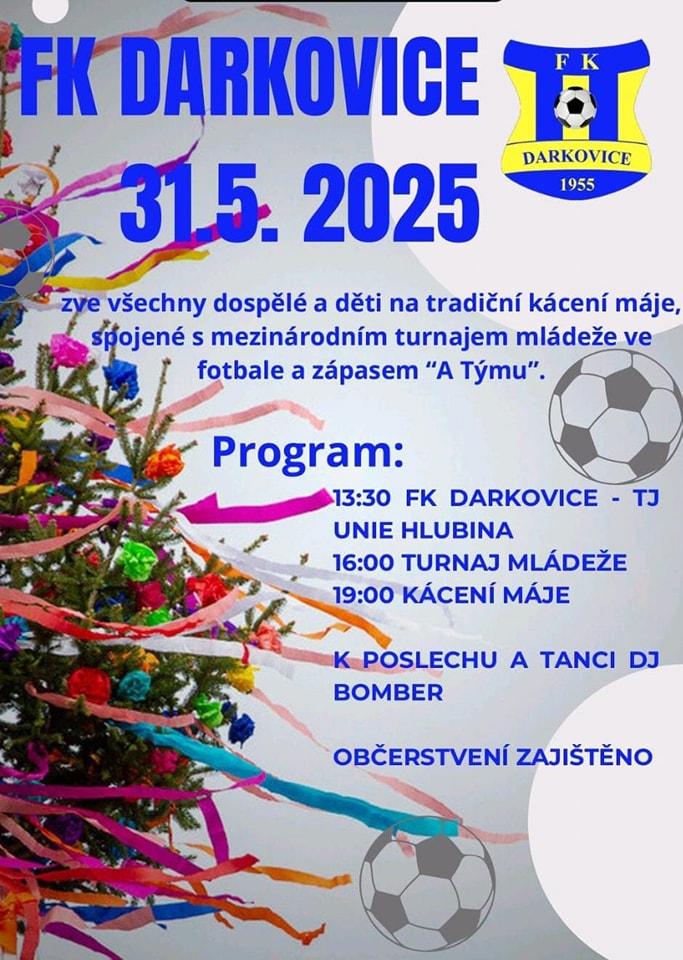 Kácení máje FK Darkovice