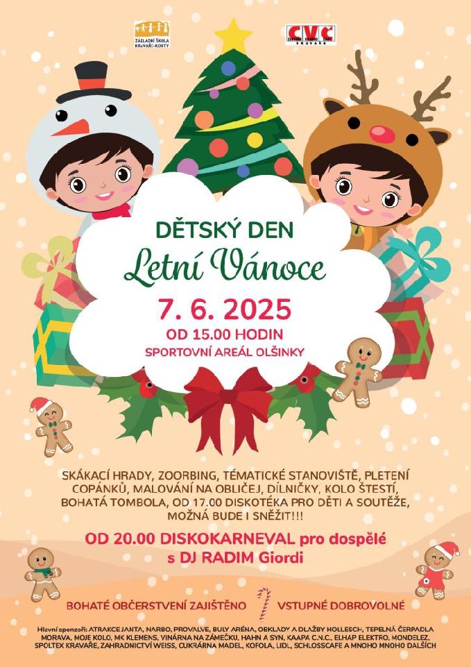 Dětský den - Letní Vánoce