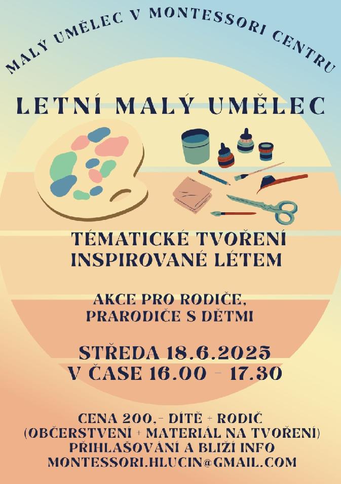 Letní malý umělec