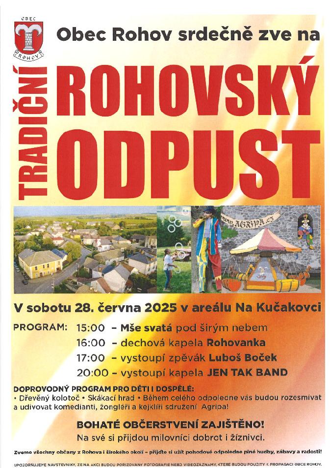 ROHOVKSÝ ODPUST 