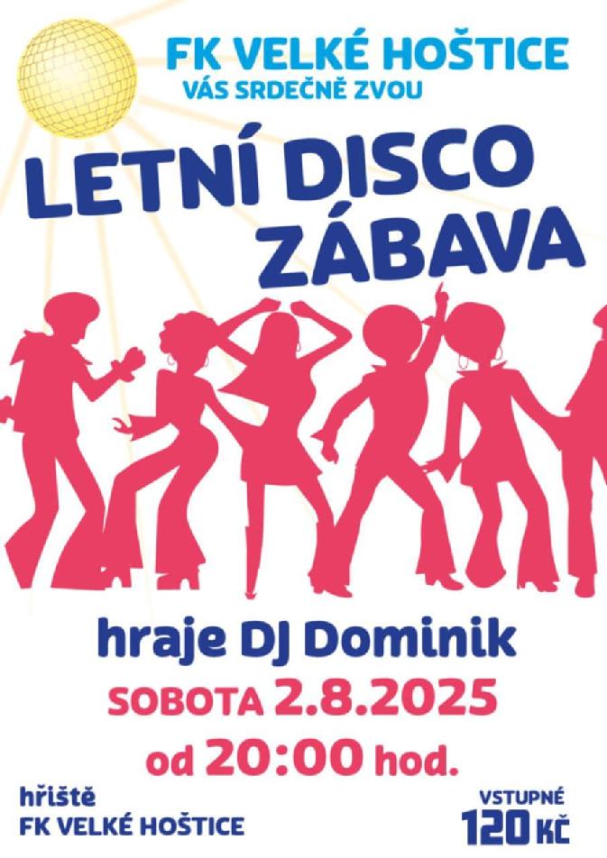 Letní disco zábava 
