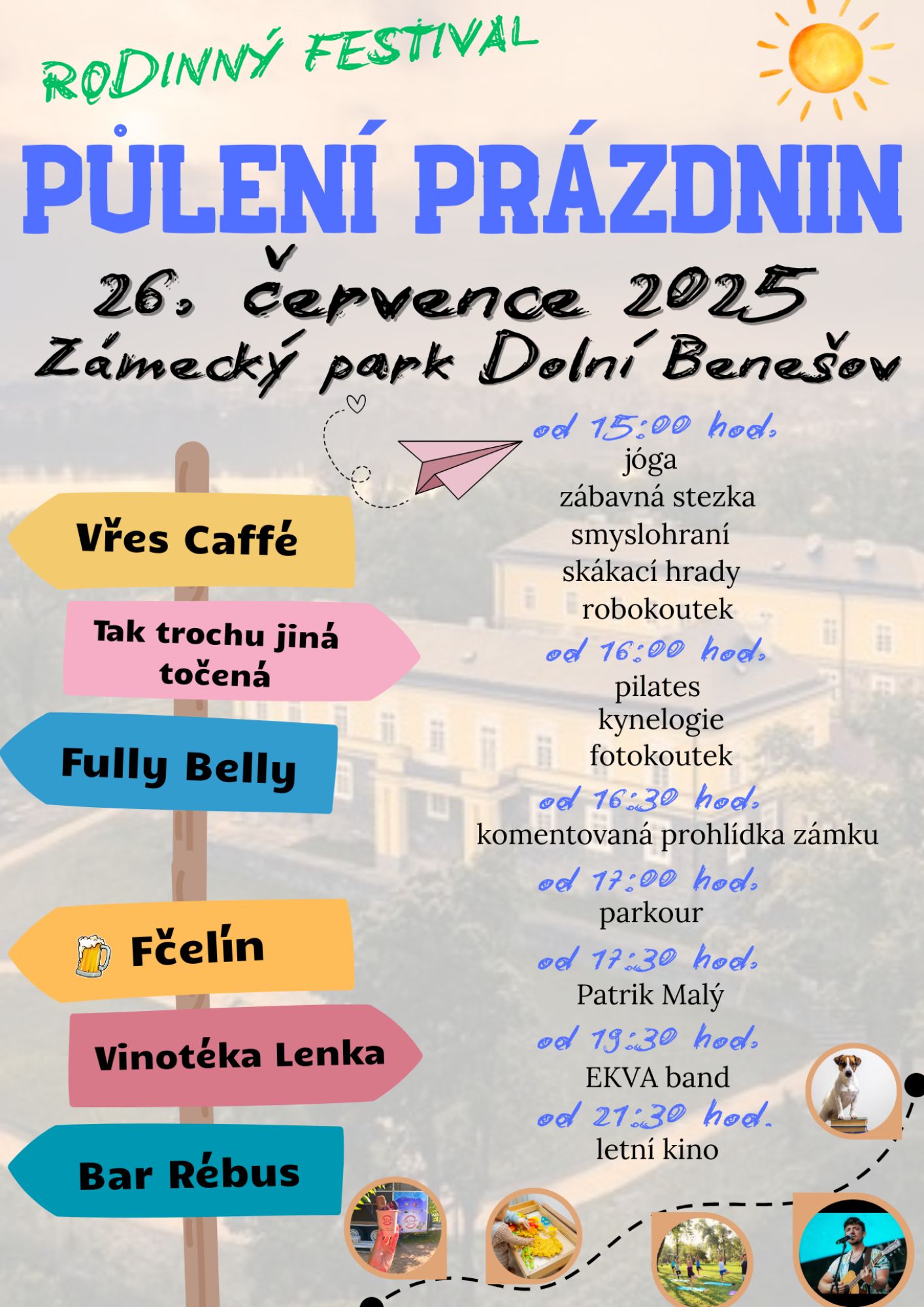 PŮLENÍ PRÁZDNIN