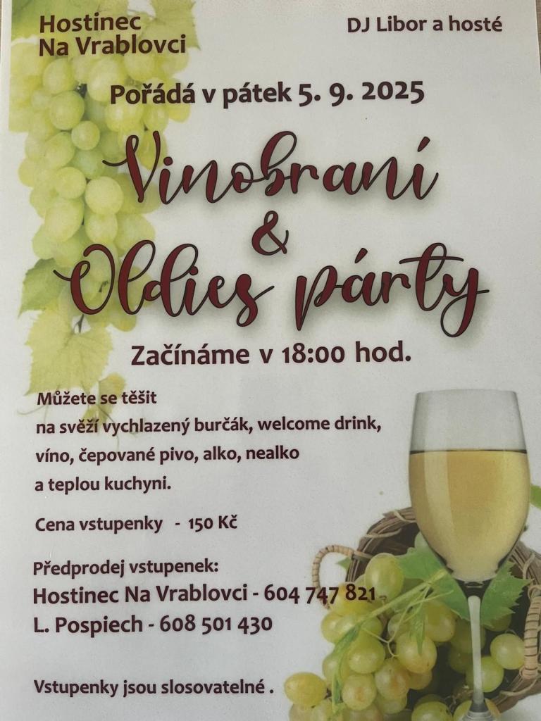 Vinobraní a Oldies párty