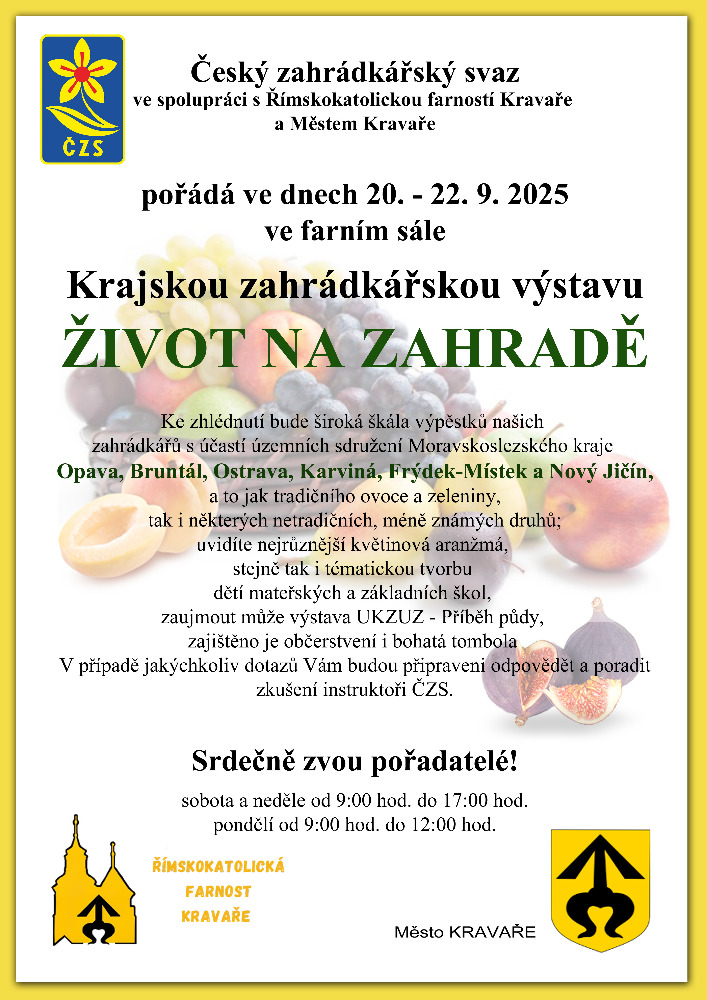 Život na zahradě - Krajská zahrádkářská výstava